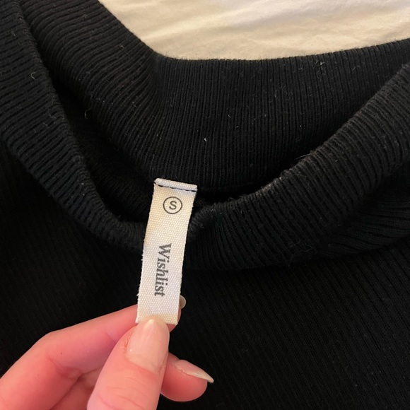 One shoulder knit tight top - Picture 2 of 2